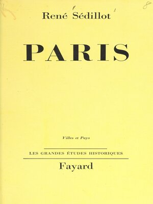 cover image of Paris